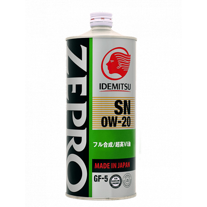 Масло моторное IDEMITSU ZEPRO 0W-20 1л 4253001