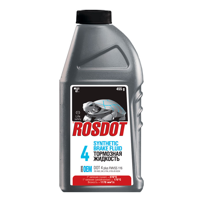 Жидкость тормозная ROSDOT 4, 455 гр, 430101H02