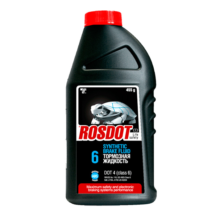 Жидкость тормозная ROSDOT 4, class 6, 455 гр, 430140001
