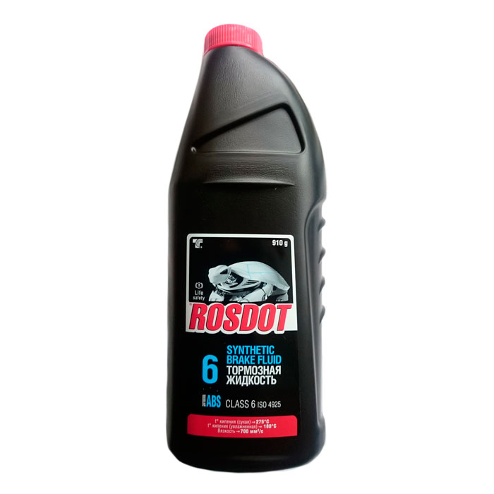 Жидкость тормозная ROSDOT 4, class 6, 910 гр, 430140002