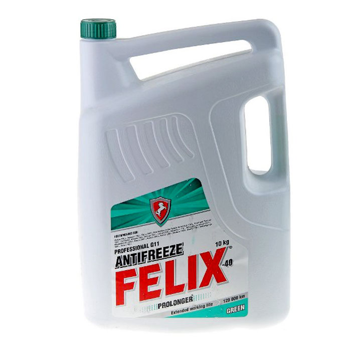 Антифриз FELIX G11 зеленый 10кг 430206021