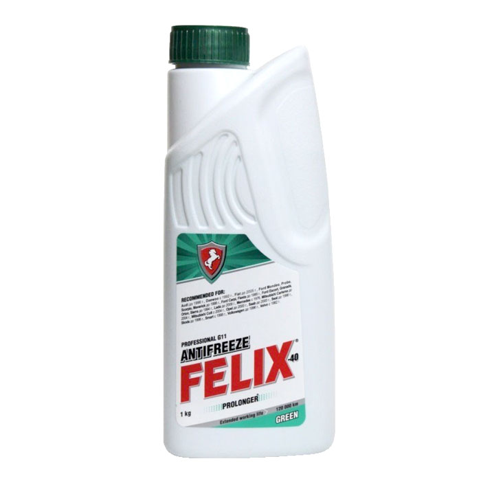 Антифриз FELIX G11 зеленый 1кг 430206030