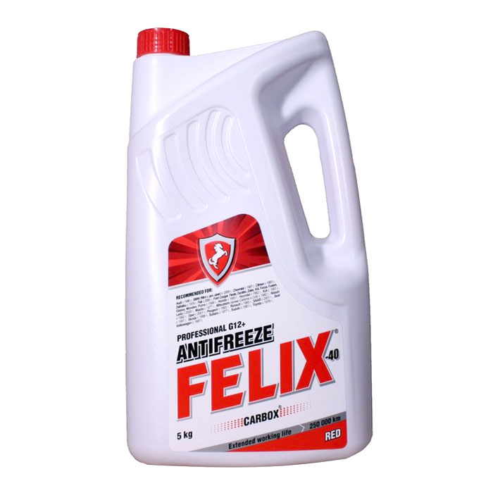 Антифриз FELIX G12 Plus красный 5кг 430206033