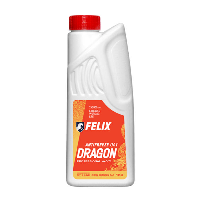 Антифриз FELIX Dragon G12  красный 1кг 430206404