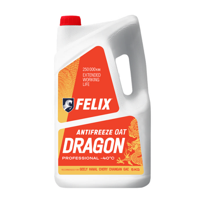 Антифриз FELIX Dragon G12  красный 5кг 430206405