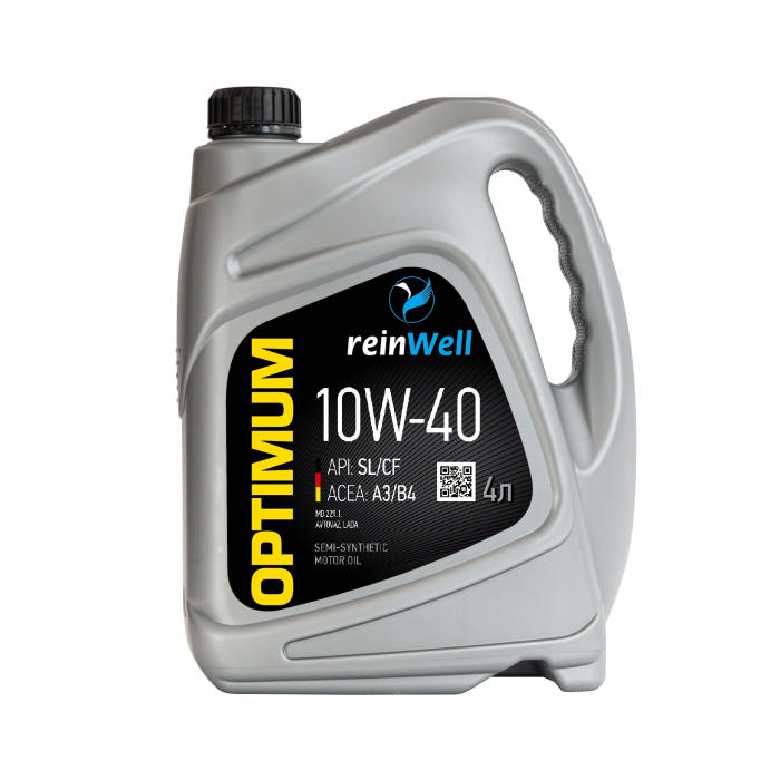 Масло моторное REINWELL A3/B4 10W-40 4л 4958