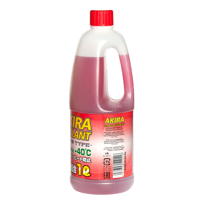 Антифриз KYK AKIRA LLC красный 1кг 51011