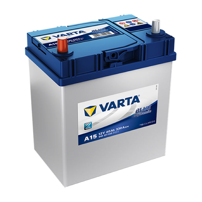 Аккумулятор VARTA Blue Dynamic 40Ah 330А прям.п 187x127x227 540127033