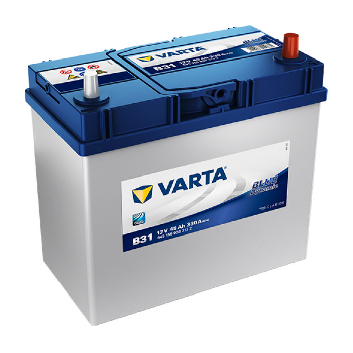 Аккумулятор VARTA Blue Dynamic 45Ah 330А обр.п. 238x129x227 545155033