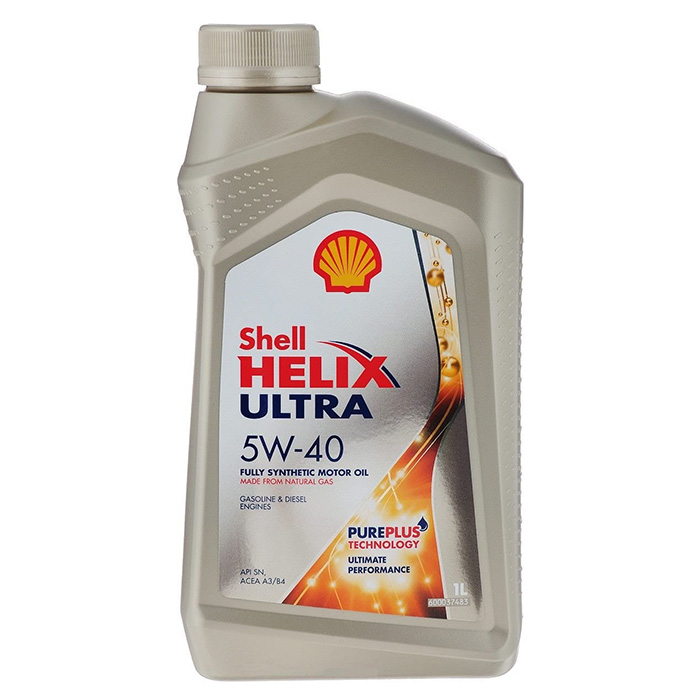 Масло моторное SHELL Helix Ultra 5W-40 A3/B4 1л 550040754