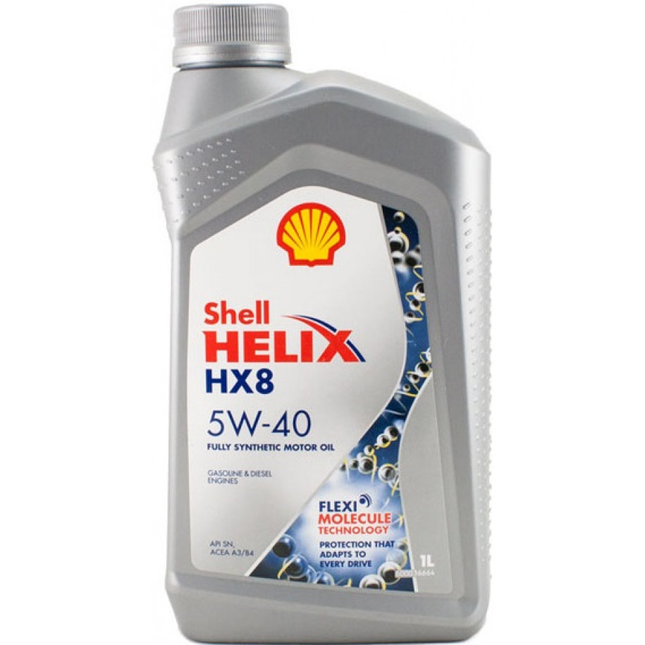 Масло моторное SHELL Helix HX8 5W-40 1л 550046368