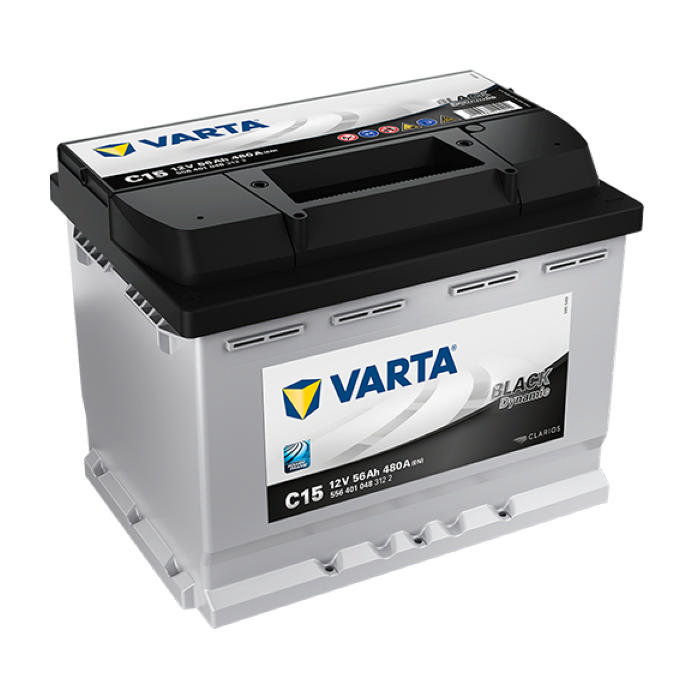 Аккумулятор VARTA Black Dynamic 56Ah 480А прям.п 242x175x190 556401048