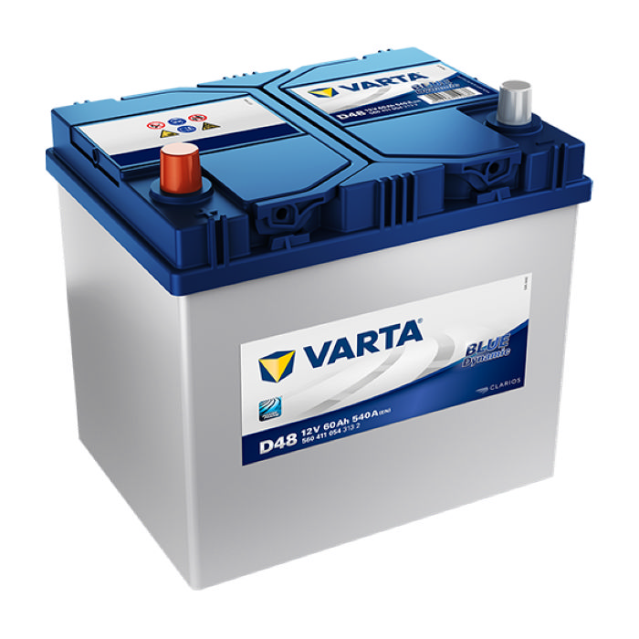 Аккумулятор VARTA Blue Dynamic 60Ah 540А прям.п 232x173x225 560411054