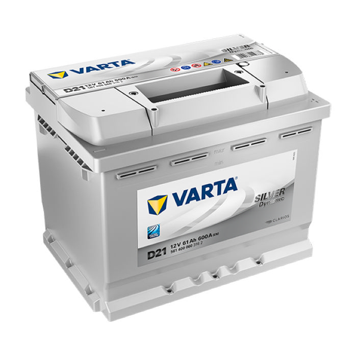 Аккумулятор VARTA Silver Dynamic 61Ah 600А обр.п. 242x175x175 561400060