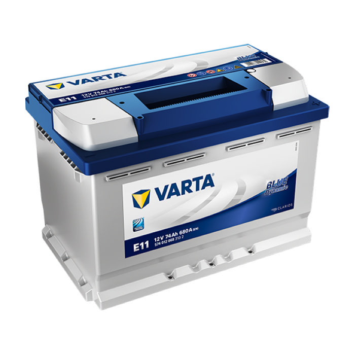 Аккумулятор VARTA Blue Dynamic 74Ah 680А обр.п. 278x175x190 574012068