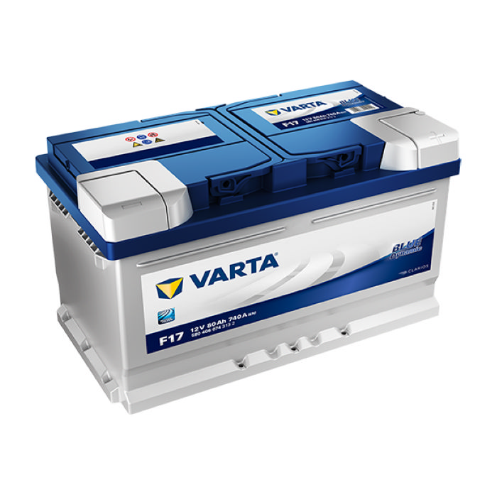 Аккумулятор VARTA Blue Dynamic 80Ah 740А обр.п. 315x175x175 580406074