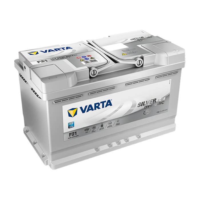 Аккумулятор VARTA Silver Dynamic AGM 80Ah 800А обр.п 315x175x190 580901080