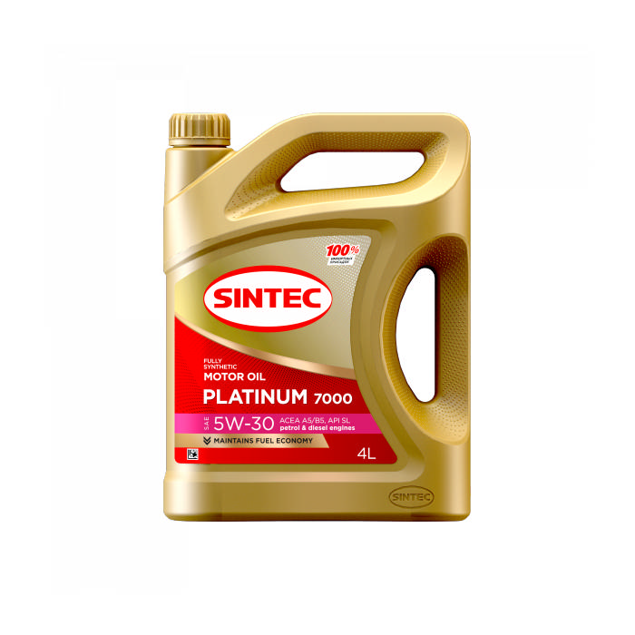 Масло моторное SINTEC Platinum 7000 5W-30 A5/B5 4л 600158