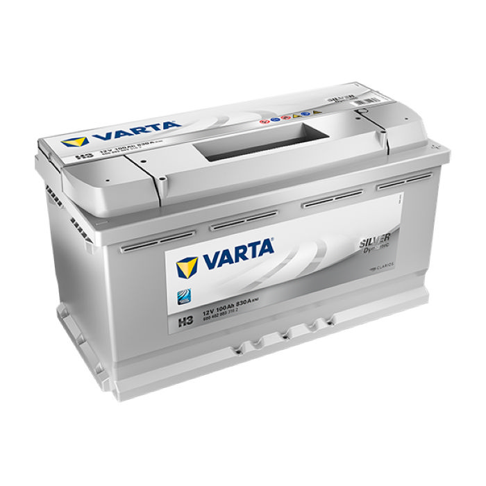 Аккумулятор VARTA Silver Dynamic 100Ah 830А обр.п. 353x175x190 600402083