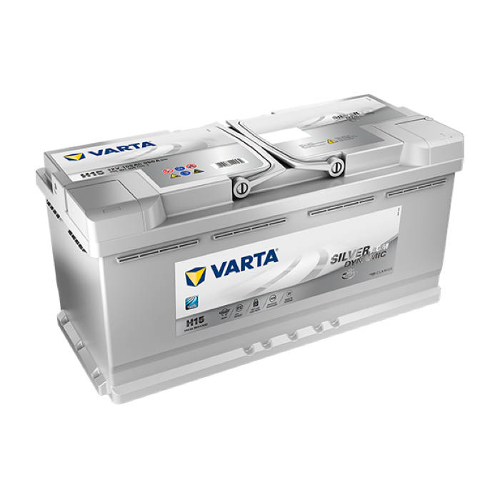 Аккумулятор VARTA Silver Dynamic AGM 105Ah 950А обр.п. 393x175x190 605901095