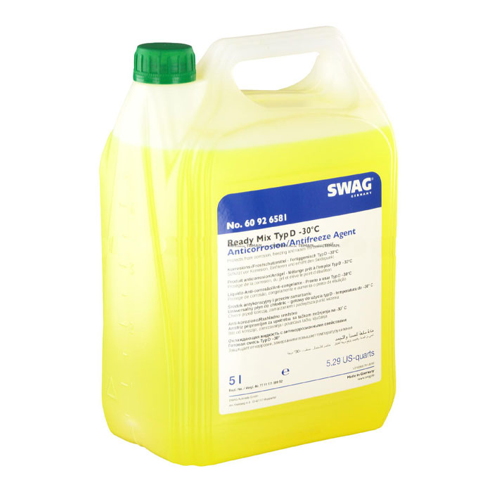 Антифриз SWAG Renault Typ D зеленый 5л. 60926581