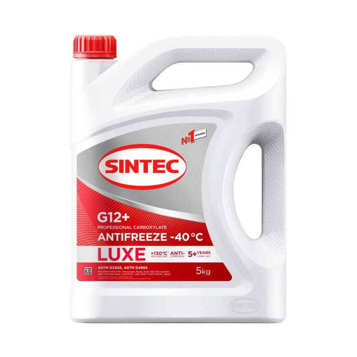 Антифриз SINTEC G12 красный 5кг 614503
