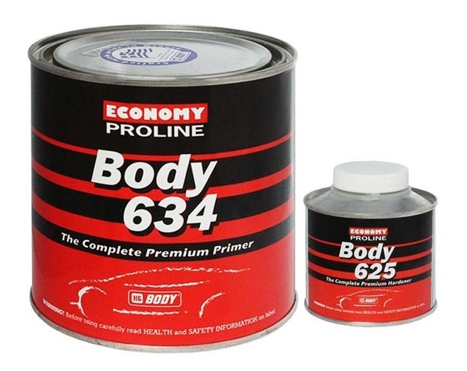 Грунт BODY, серый, с отвердителем 4 1, 6340700001