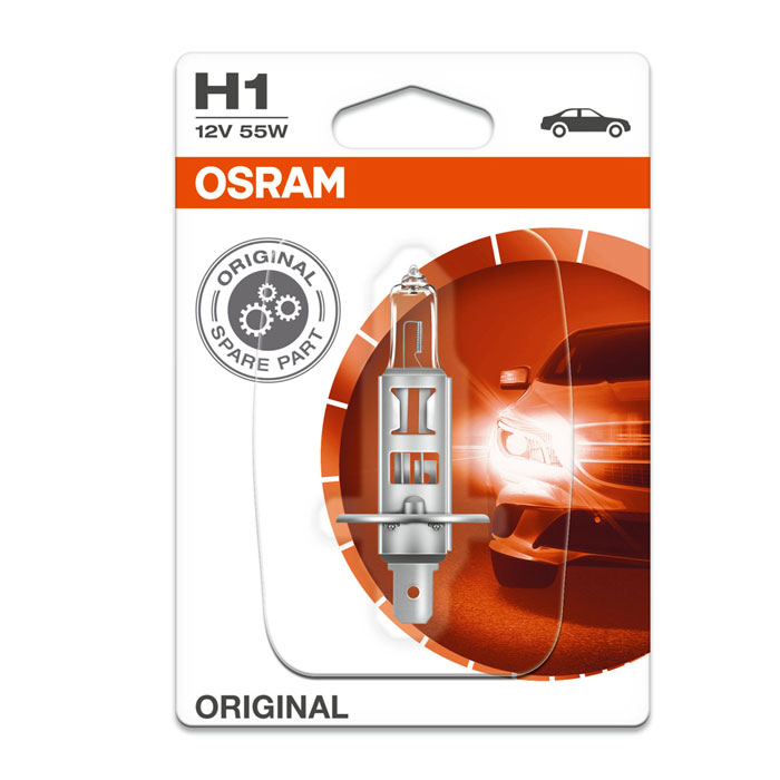 Лампа H1 Osram Original Line, блистер, 6415001B