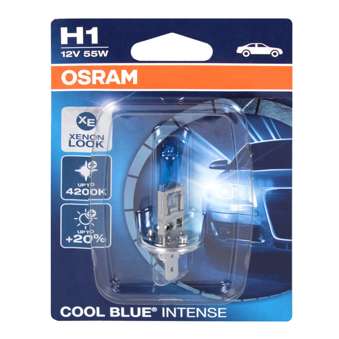 Лампа H1 Osram Cool Blue Intense, блистер, 64150CBI01B