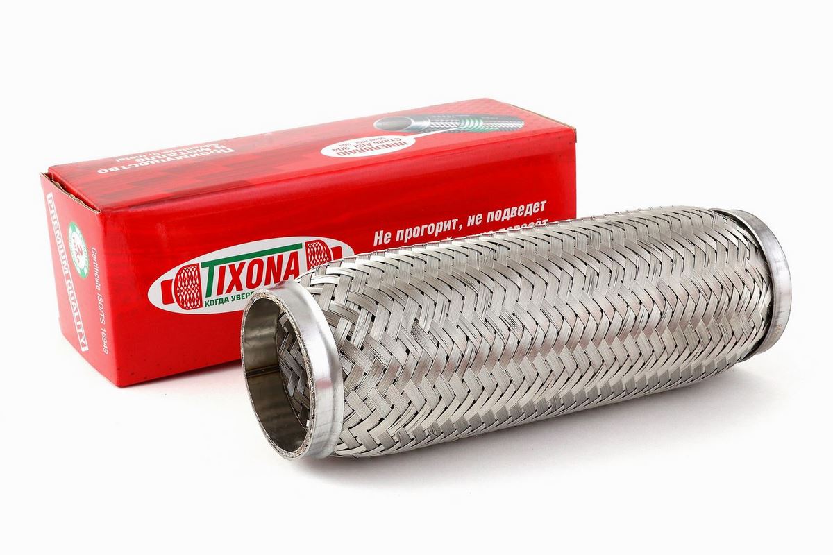Гофра 64x250 TIXONA с внутр. плетением (Innerbraid)