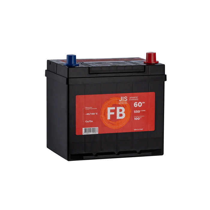 Аккумулятор FB JIS 60Ah 550А обр.п 232x173x220 65D23L