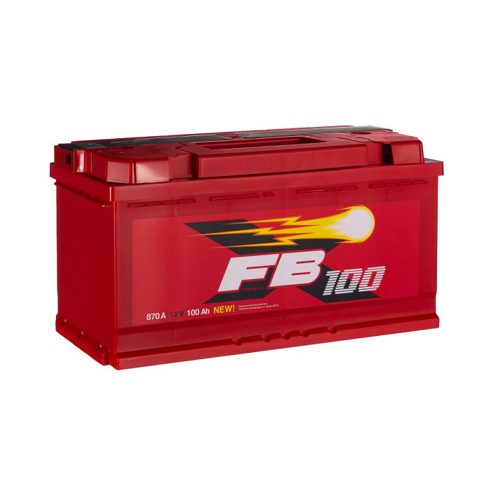 Аккумулятор FB 100Ah 870A обр.п Ca/Ca 353x175x190 6СТ100VLR 6CT100VLR