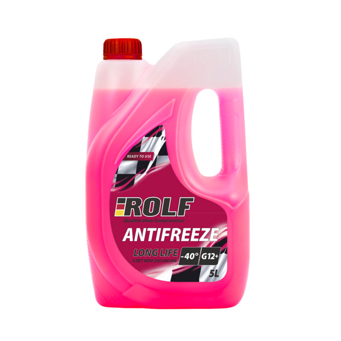 Антифриз ROLF G12  красный 5л 70012