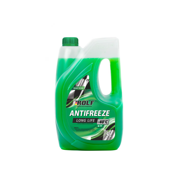 Антифриз ROLF G11  зеленый 5л 70014