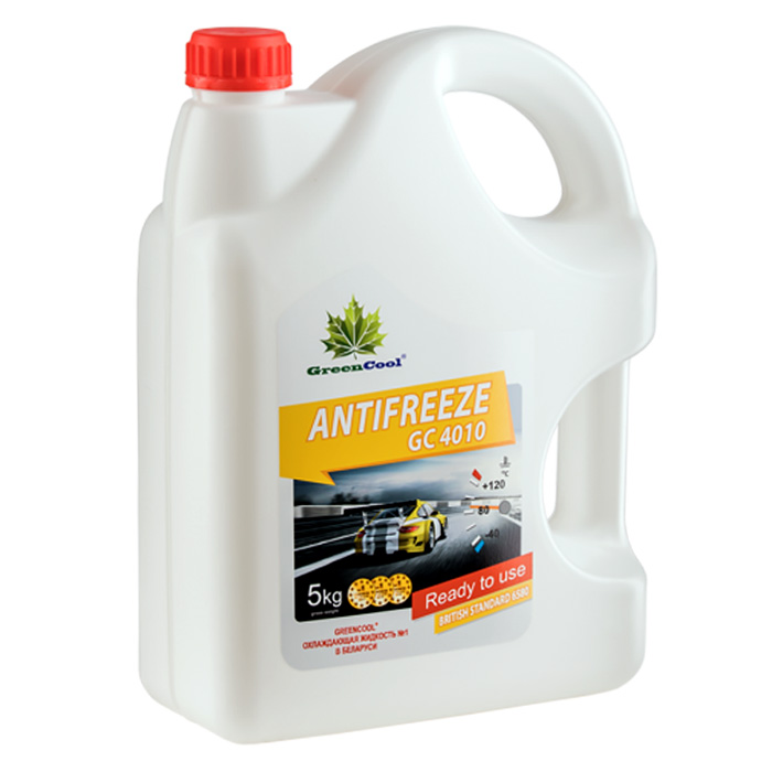 Антифриз GREENCOOL GС4010 желтый 5л 752170