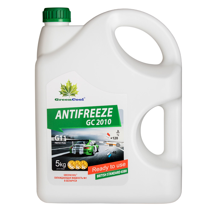 Антифриз GREENCOOL GС2010 зеленый 5л 791661