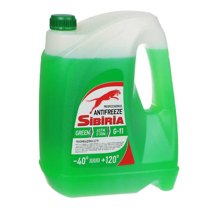 Антифриз SIBIRIA зеленый 5л 800216