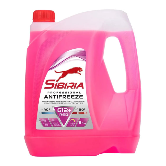 Антифриз SIBIRIA розовый 5л 805600