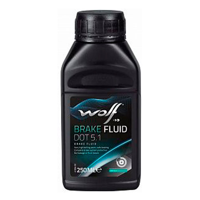 Жидкость тормозная WOLF Brake Fluid DOT 5.1 0.25л