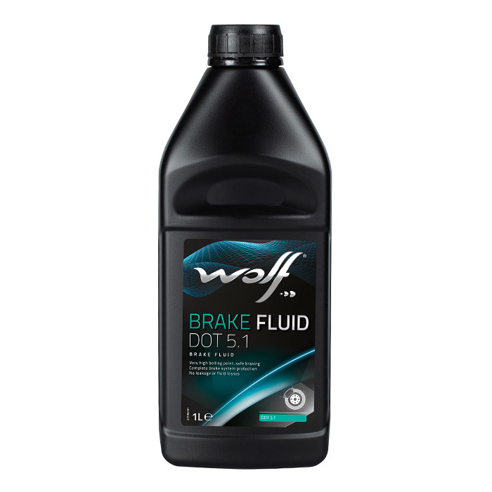 Жидкость тормозная WOLF Brake Fluid DOT 5.1 1л
