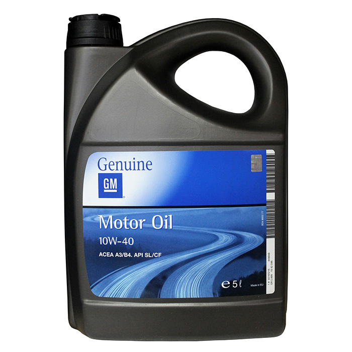 Масло моторное GENERAL MOTORS DEXOS2 10W-40 5л 93165216