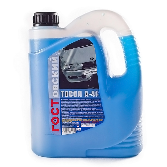 Тосол ГОСТОВСКИЙ А-40 3л 978412