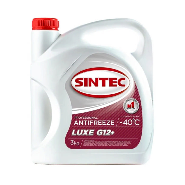 Антифриз SINTEC G12 красный 3кг 990464