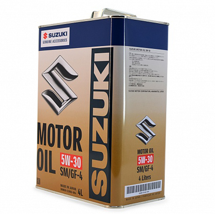 Масло моторное SUZUKI 5W-30 4л 99M0021R02004