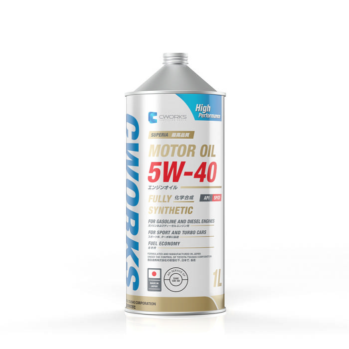 Масло моторное CWORKS SUPERIA 5W-40 SP 1л A13SR2001