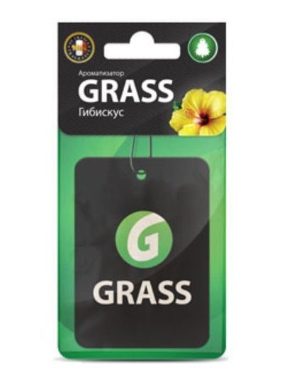 Ароматизатор картонный GRASS Инь Янь Гибискус