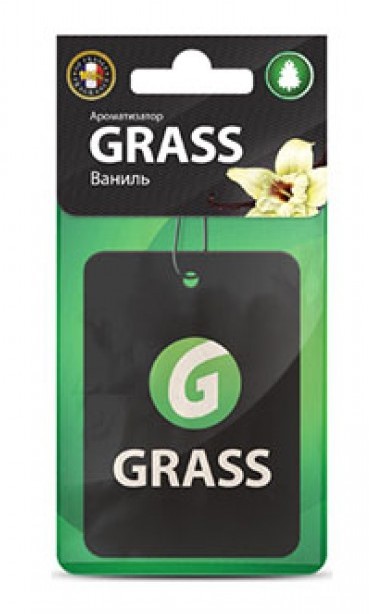 Ароматизатор картонный GRASS Ваниль