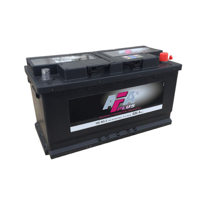 Аккумулятор AFA 100Ah 830А обр.п Ca/Ca 353x175x190 AF-100 AF100