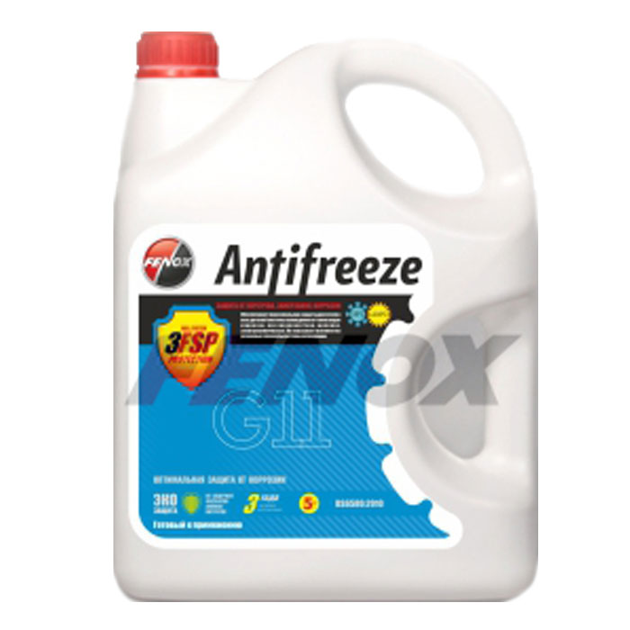 Антифриз FENOX G11 синий 5кг AF5151