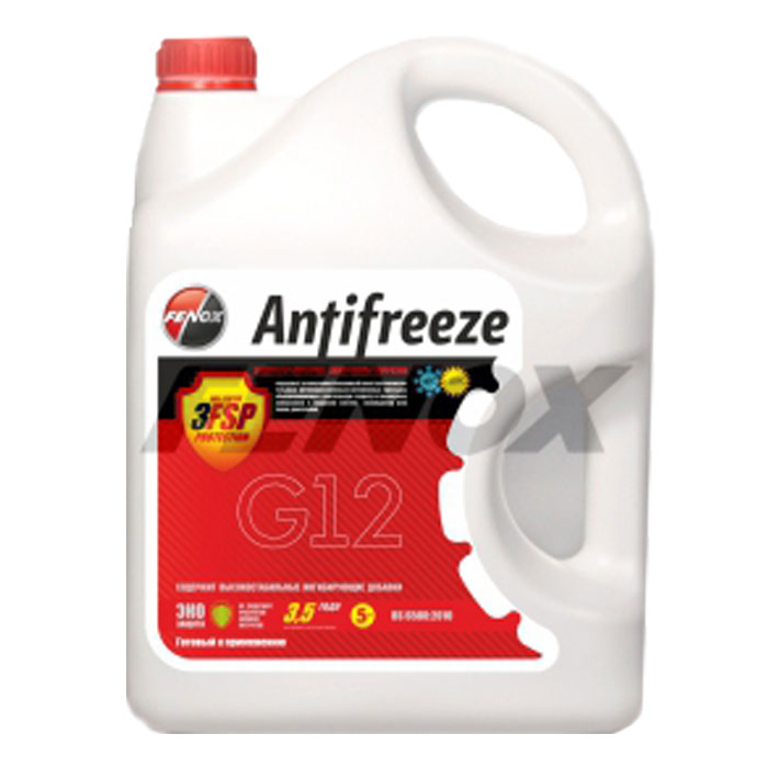 Антифриз FENOX G12 красный 5кг AF5252